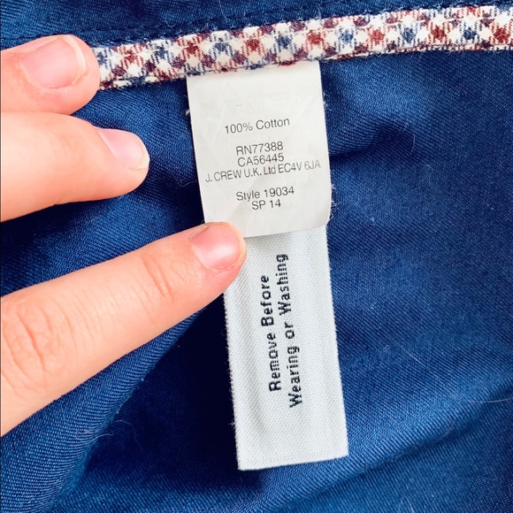 NWOT J.CREW FIELD JACKET NAVY SIZE XSMALL - Picture 8 of 8